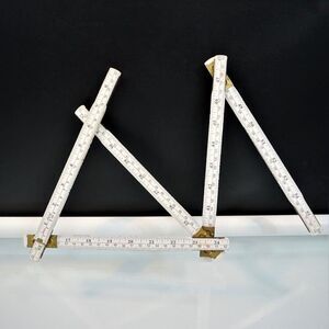 Vintage Montag Windows And Doors Advertising Folding Ruler